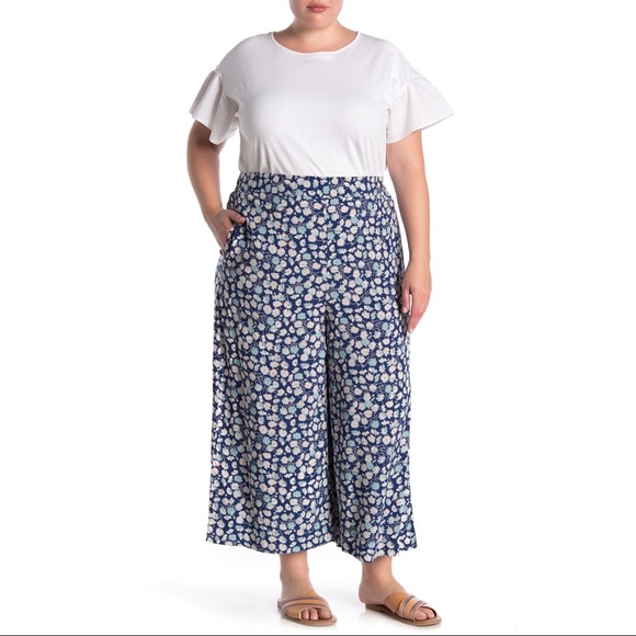 Madewell Pants - Madewell Huston Pull-On Crop Floral Pants NEW